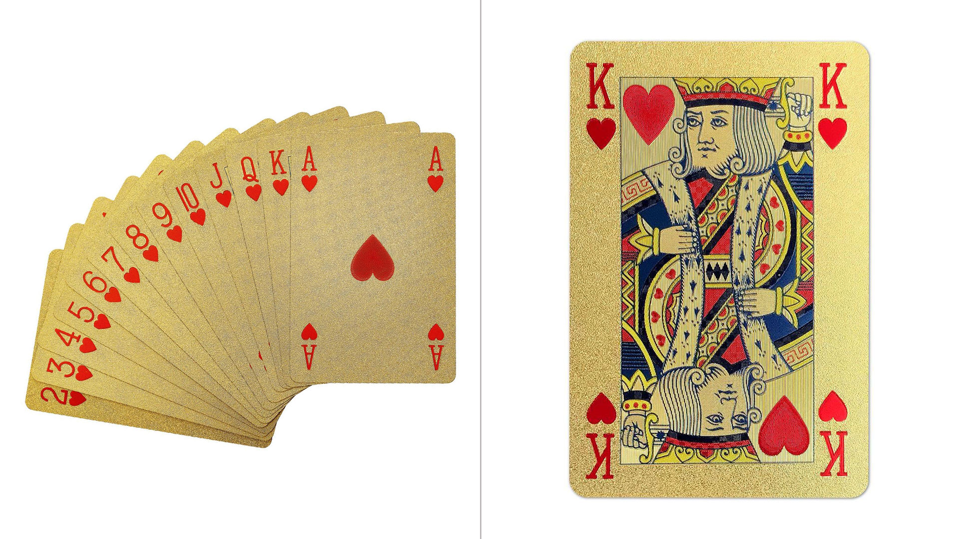 24K GOLD PLATED PLAYING CARDS 24K GOLD PLATED PLAYING CARDS